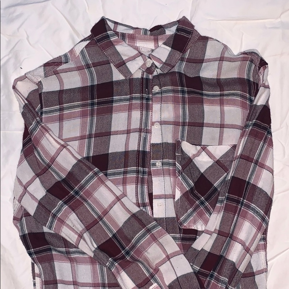 Boyfriend style flannel